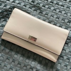 Kate Spade Nude/yellow Wallet